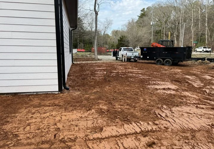 Outdoor construction project by Verdescapes Solutions LLC in Dallas Georgia