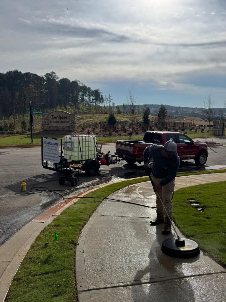 Fresh landscaping installation by Verdescapes